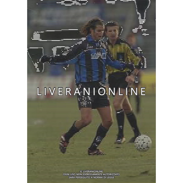 07-02-1999 BERGAMO CAMPIONATO DI CALCIO SERIE B ATALANTA CHIEVO 1-1 NELLA FOTO CRISTIANO DONI AG ALDO LIVERANI SAS