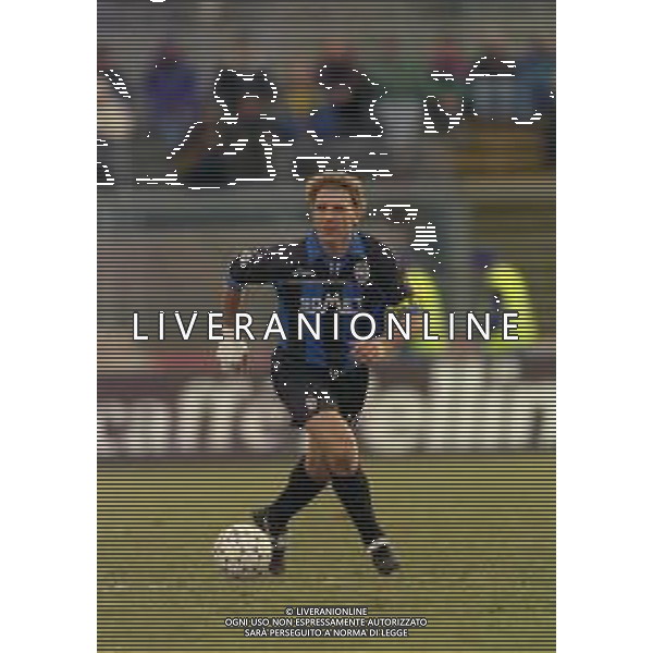 07-02-1999 BERGAMO CAMPIONATO DI CALCIO SERIE B ATALANTA CHIEVO 1-1 NELLA FOTO MASSIMO CARRERA AG ALDO LIVERANI SAS