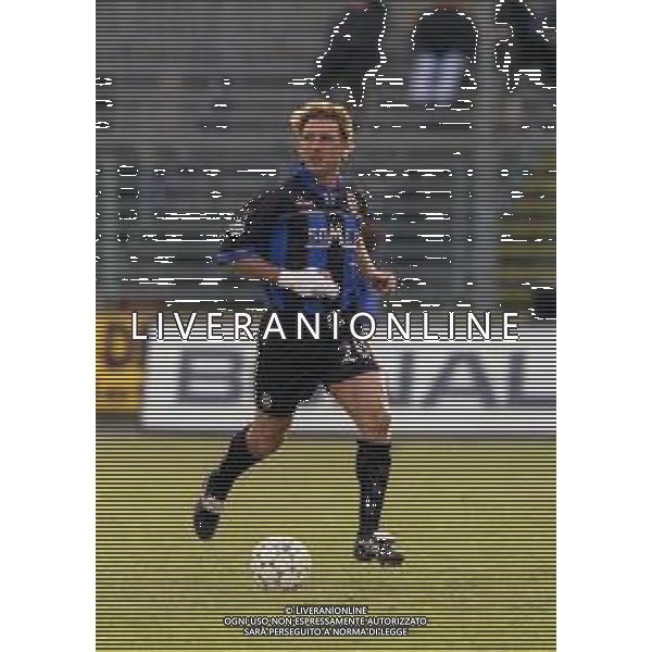 07-02-1999 BERGAMO CAMPIONATO DI CALCIO SERIE B ATALANTA CHIEVO 1-1 NELLA FOTO MASSIMO CARRERA AG ALDO LIVERANI SAS