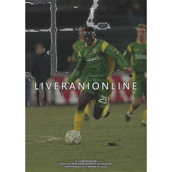 07-02-1999 BERGAMO CAMPIONATO DI CALCIO SERIE B ATALANTA CHIEVO 1-1 NELLA FOTO Kewullay Conteh AG ALDO LIVERANI SAS