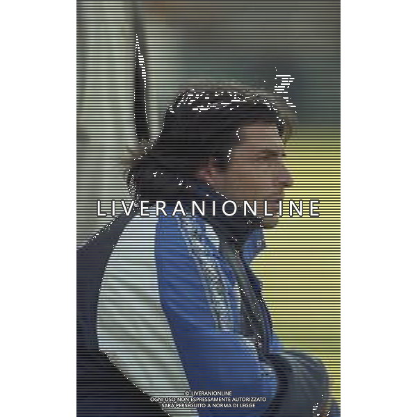 01-03-1998 COMO CAMPIONATO DI CALCIO SERIE C COMO ALESSANDRIA 2-0 NELLA FOTO MARIO BERETTA ALLENATORE COMO CALCIO AG ALDO LIVERANI SAS