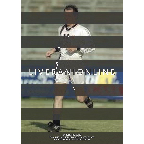 01-03-1998 COMO CAMPIONATO DI CALCIO SERIE C COMO ALESSANDRIA 2-0 NELLA FOTO FRANCO LERDA AG ALDO LIVERANI SAS