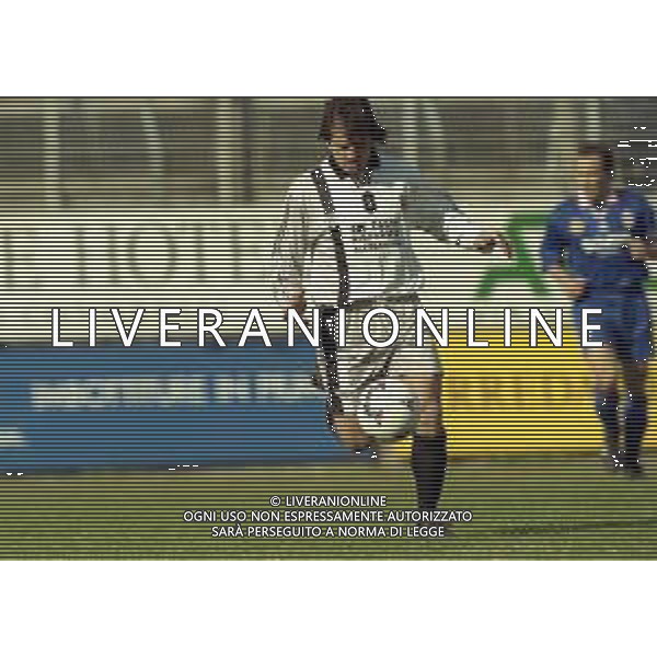 01-03-1998 COMO CAMPIONATO DI CALCIO SERIE C COMO ALESSANDRIA 2-0 NELLA FOTO FERDINANDO GASPARINI AG ALDO LIVERANI SAS