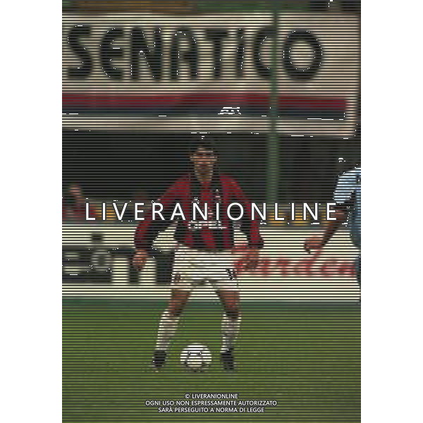 11-11-1998 MILANO-COPPA ITALIA MILAN LAZIO 1-1 NELLA FOTO ROBERTO FABIAN AYALA AG ALDO LIVERANI SAS