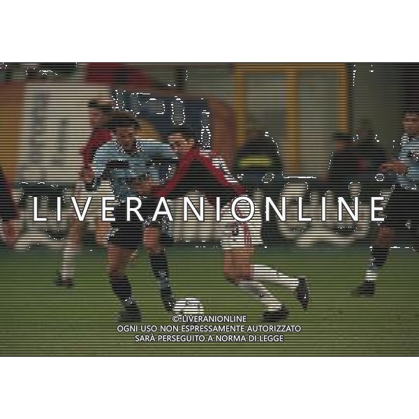 11-11-1998 MILANO-COPPA ITALIA MILAN LAZIO 1-1 NELLA FOTO MATYAS ALMEYDA E DOMENICO MORFEO AG ALDO LIVERANI SAS
