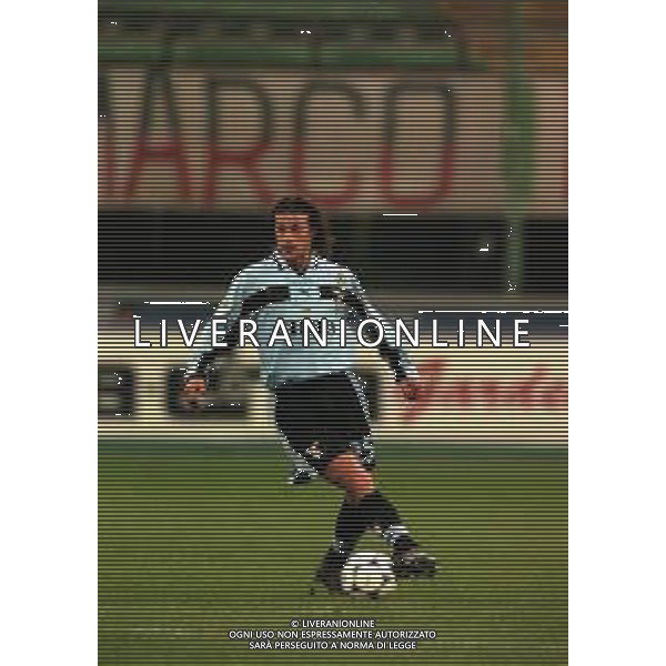 11-11-1998 MILANO-COPPA ITALIA MILAN LAZIO 1-1 NELLA FOTO MATYAS ALMEYDA AG ALDO LIVERANI SAS