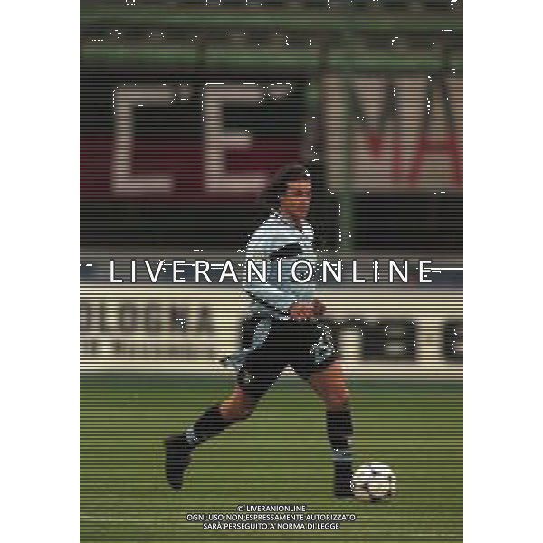 11-11-1998 MILANO-COPPA ITALIA MILAN LAZIO 1-1 NELLA FOTO MATYAS ALMEYDA AG ALDO LIVERANI SAS