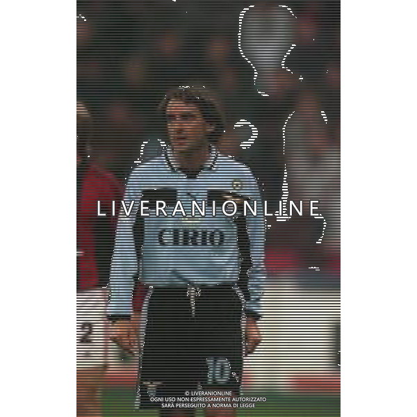 11-11-1998 MILANO-COPPA ITALIA MILAN LAZIO 1-1 NELLA FOTO ROBERTO MANCINI AG ALDO LIVERANI SAS