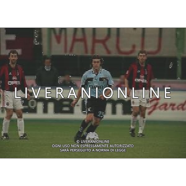 11-11-1998 MILANO-COPPA ITALIA MILAN LAZIO 1-1 NELLA FOTO MATYAS ALMEYDA AG ALDO LIVERANI SAS