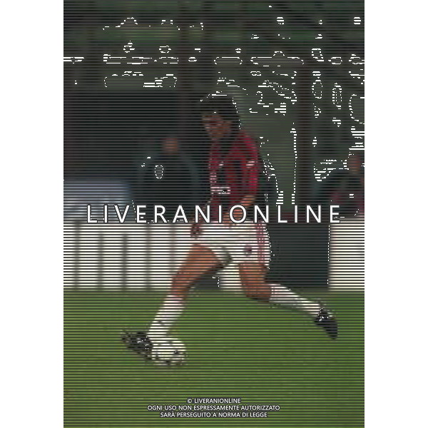 11-11-1998 MILANO-COPPA ITALIA MILAN LAZIO 1-1 NELLA FOTO PAOLO MALDINI AG ALDO LIVERANI SAS