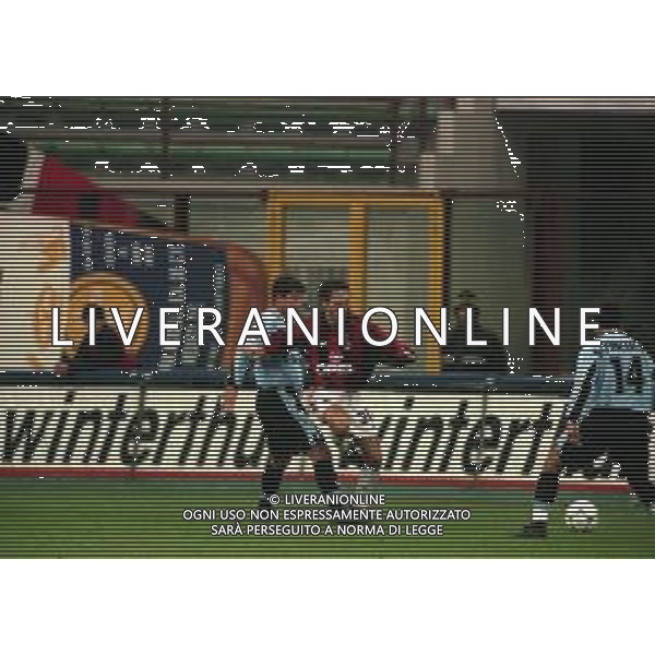 11-11-1998 MILANO-COPPA ITALIA MILAN LAZIO 1-1 NELLA FOTO DOMENICO MORFEO AG ALDO LIVERANI SAS