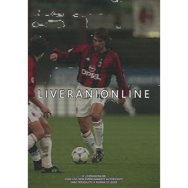 11-11-1998 MILANO-COPPA ITALIA MILAN LAZIO 1-1 NELLA FOTO LEONARDO AG ALDO LIVERANI SAS