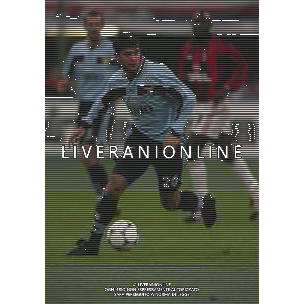 11-11-1998 MILANO-COPPA ITALIA MILAN LAZIO 1-1 NELLA FOTO DEJAN STANKOVIC AG ALDO LIVERANI SAS