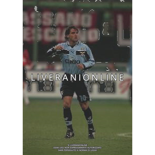 11-11-1998 MILANO-COPPA ITALIA MILAN LAZIO 1-1 NELLA FOTO ROBERTO MANCINI AG ALDO LIVERANI SAS