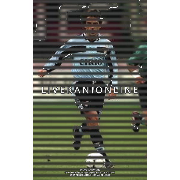 11-11-1998 MILANO-COPPA ITALIA MILAN LAZIO 1-1 NELLA FOTO ROBERTO MANCINI AG ALDO LIVERANI SAS