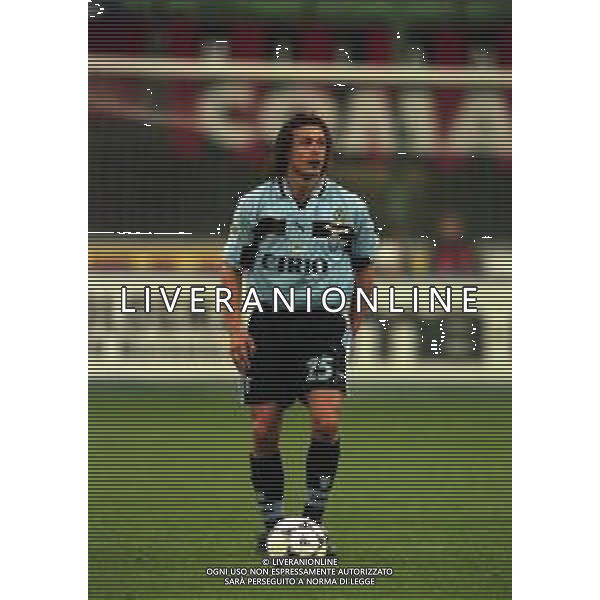 11-11-1998 MILANO-COPPA ITALIA MILAN LAZIO 1-1 NELLA FOTO MATYAS ALMEYDA AG ALDO LIVERANI SAS