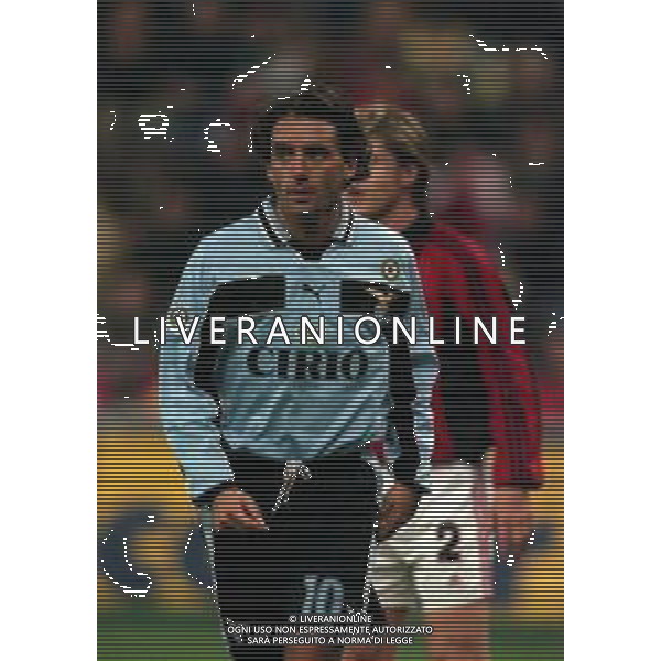 11-11-1998 MILANO-COPPA ITALIA MILAN LAZIO 1-1 NELLA FOTO ROBERTO MANCINI AG ALDO LIVERANI SAS