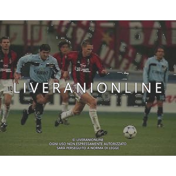 11-11-1998 MILANO-COPPA ITALIA MILAN LAZIO 1-1 NELLA FOTO CHRISTIAN ZIEGE-DEJAN STANKOVIC AG ALDO LIVERANI SAS