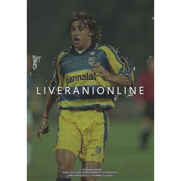 15-08-1999 -COPPA UEFA PARMA RANGER GLASGOW NELLA FOTO HERNAN CRESPO AG ALDO LIVERANI SAS