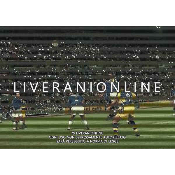 15-08-1999 -COPPA UEFA PARMA RANGER GLASGOW NELLA FOTO AZIONE DI GIOCO AG ALDO LIVERANI SAS