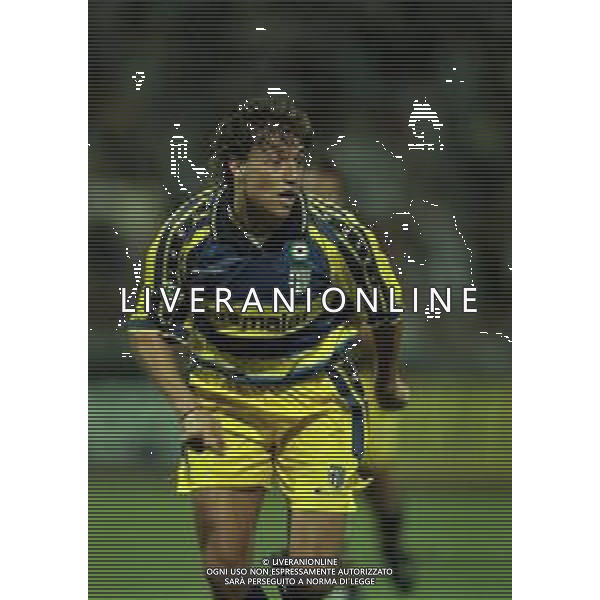 15-08-1999 -COPPA UEFA PARMA RANGER GLASGOW NELLA FOTO HERNAN CRESPO AG ALDO LIVERANI SAS