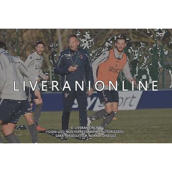 29-01-2019 bologna allenamento nuovo allenatore del bologna Sinisa Mihajlovic nella foto sinisa mihajlovic foto optima-ag aldo liverani sas