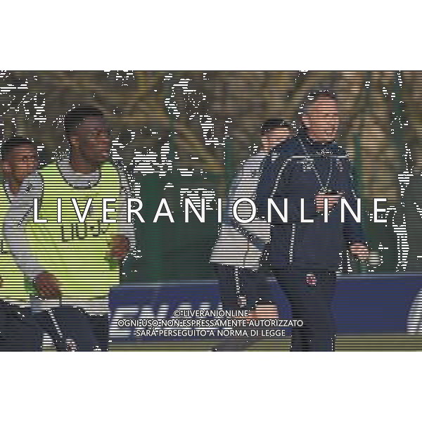 29-01-2019 bologna allenamento nuovo allenatore del bologna Sinisa Mihajlovic nella foto sinisa mihajlovic foto optima-ag aldo liverani sas