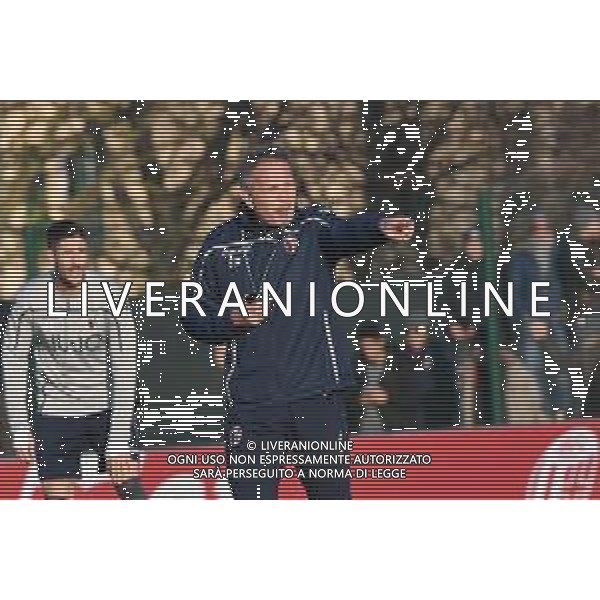 29-01-2019 bologna allenamento nuovo allenatore del bologna Sinisa Mihajlovic nella foto sinisa mihajlovic foto optima-ag aldo liverani sas