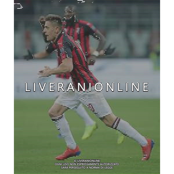 Coppa Italia TIM Cup 2018/2019 Quarti di Finale Milano - 29.01.2019 Milan-Napoli Nella Foto: esultanza dopo il secondo gol di Krzysztof Piatek /Ph.Vitez-Ag. Aldo Liverani
