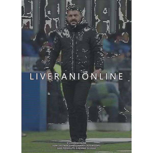 Coppa Italia TIM Cup 2018/2019 Quarti di Finale Milano - 29.01.2019 Milan-Napoli Nella Foto:gattuso gennaro /Ph.Vitez-Ag. Aldo Liverani