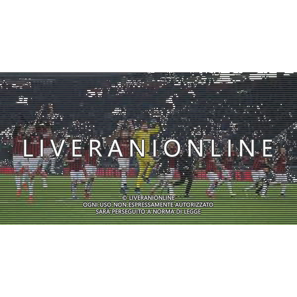 Coppa Italia TIM Cup 2018/2019 Quarti di Finale Milano - 29.01.2019 Milan-Napoli Nella Foto: esultanza finale dei giocatori del milan a fine gara /Ph.Vitez-Ag. Aldo Liverani