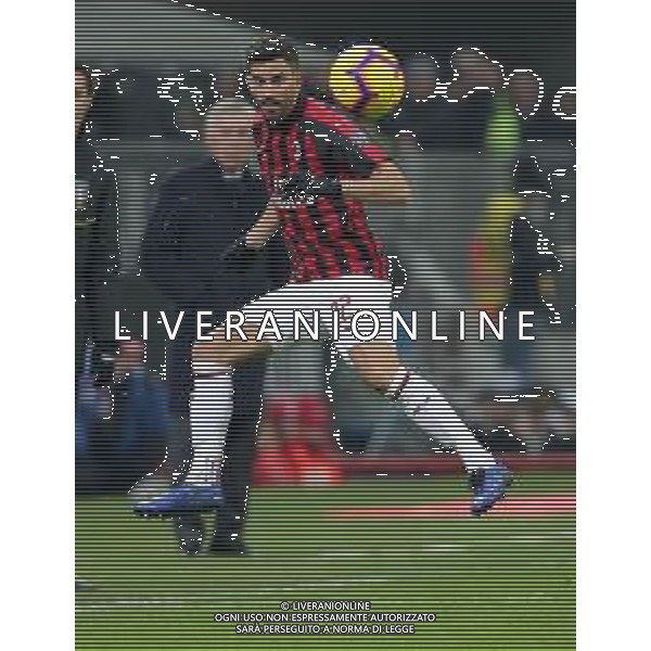 Coppa Italia TIM Cup 2018/2019 Quarti di Finale Milano - 29.01.2019 Milan-Napoli Nella Foto:Mateo Musacchio /Ph.Vitez-Ag. Aldo Liverani