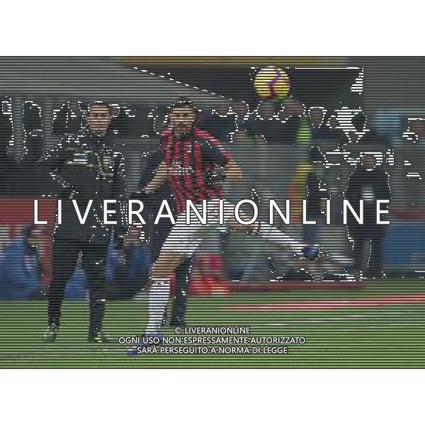 Coppa Italia TIM Cup 2018/2019 Quarti di Finale Milano - 29.01.2019 Milan-Napoli Nella Foto:Mateo Musacchio /Ph.Vitez-Ag. Aldo Liverani