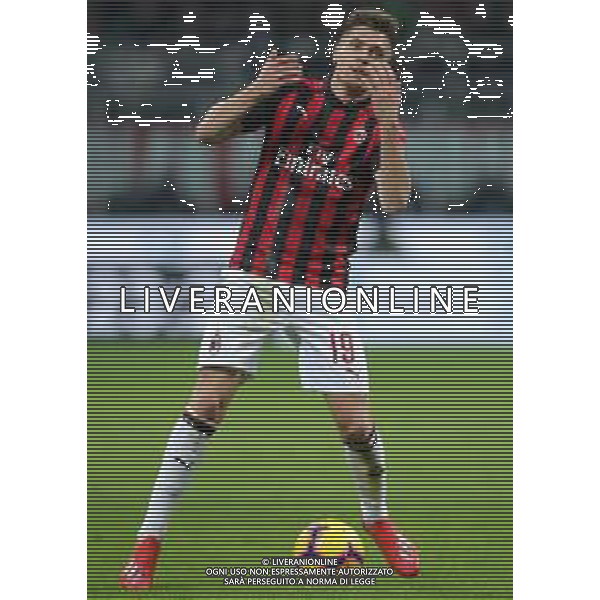 Coppa Italia TIM Cup 2018/2019 Quarti di Finale Milano - 29.01.2019 Milan-Napoli Nella Foto:Krzysztof Piatek /Ph.Vitez-Ag. Aldo Liverani
