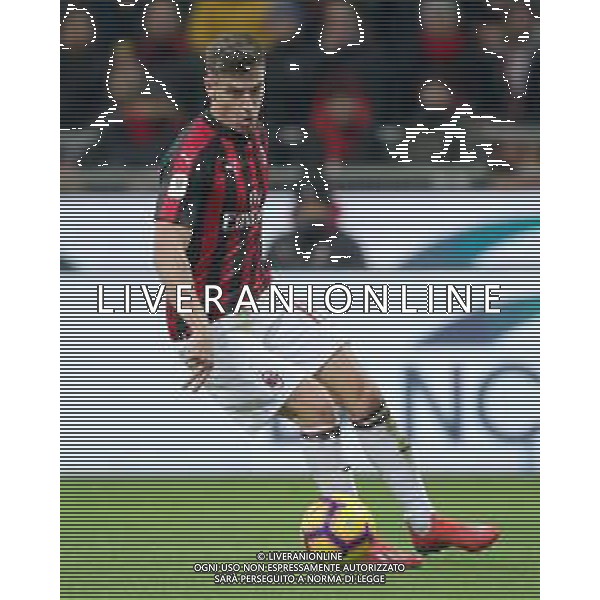 Coppa Italia TIM Cup 2018/2019 Quarti di Finale Milano - 29.01.2019 Milan-Napoli Nella Foto:Krzysztof Piatek /Ph.Vitez-Ag. Aldo Liverani