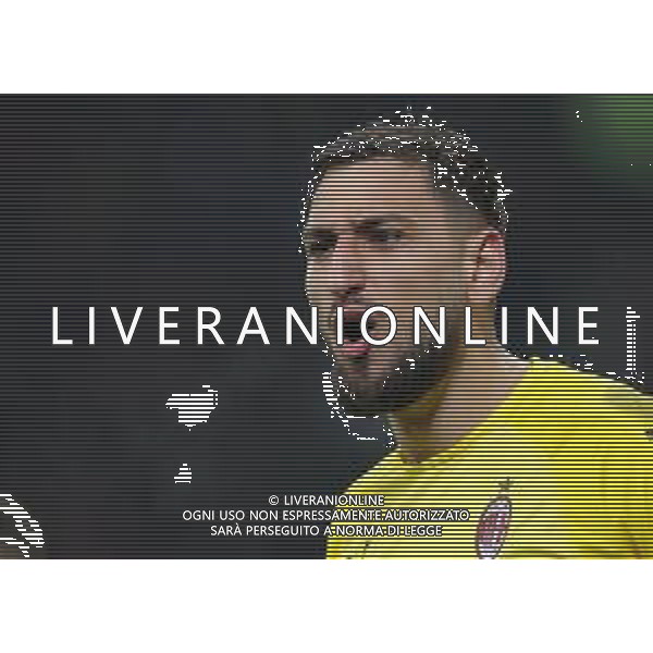 Coppa Italia TIM Cup 2018/2019 Quarti di Finale Milano - 29.01.2019 Milan-Napoli Nella Foto:Gianluigi Donnarumma /Ph.Vitez-Ag. Aldo Liverani