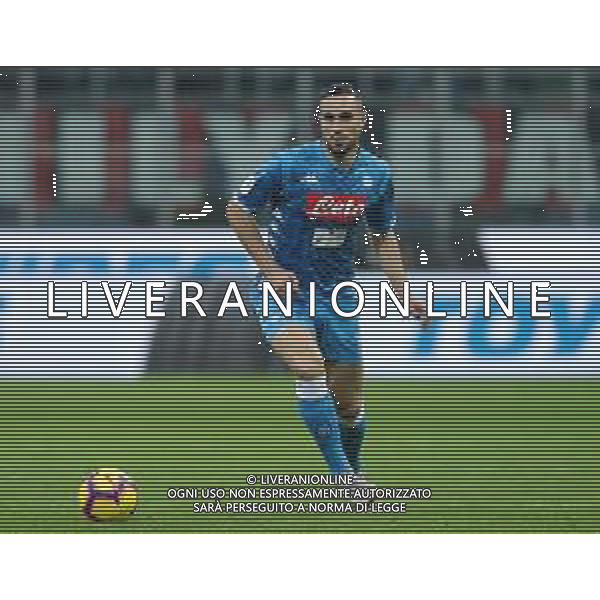 Coppa Italia TIM Cup 2018/2019 Quarti di Finale Milano - 29.01.2019 Milan-Napoli Nella Foto:Nikola Maksimovic /Ph.Vitez-Ag. Aldo Liverani