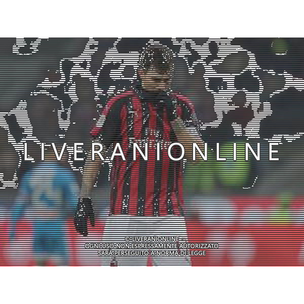 Coppa Italia TIM Cup 2018/2019 Quarti di Finale Milano - 29.01.2019 Milan-Napoli Nella Foto:Alessio Romagnoli /Ph.Vitez-Ag. Aldo Liverani