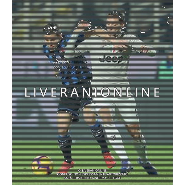 Coppa Italia TIM Cup 2018/2019 Quarti di Finale Bergamo - 30.01.2019 Atalanta-Juventus Nella Foto:freuler de sciglio /Ph.Vitez-Ag. Aldo Liverani