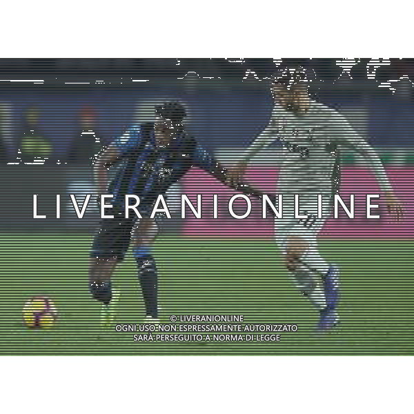 Coppa Italia TIM Cup 2018/2019 Quarti di Finale Bergamo - 30.01.2019 Atalanta-Juventus Nella Foto: duvan zapata e Rodrigo Bentancur /Ph.Vitez-Ag. Aldo Liverani