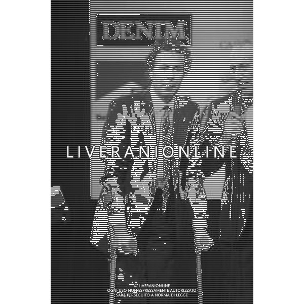 CESARE FIORIO, dirigente sportivo italiano - RETROSPETTIVA Nella foto nel 1987 con Gianfranco De Laurentiis ©ARCHIVIO / AGENZIA ALDO LIVERANI SAS