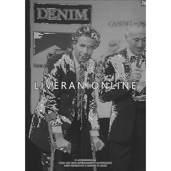 CESARE FIORIO, dirigente sportivo italiano - RETROSPETTIVA Nella foto nel 1987 con Gianfranco De Laurentiis ©ARCHIVIO / AGENZIA ALDO LIVERANI SAS