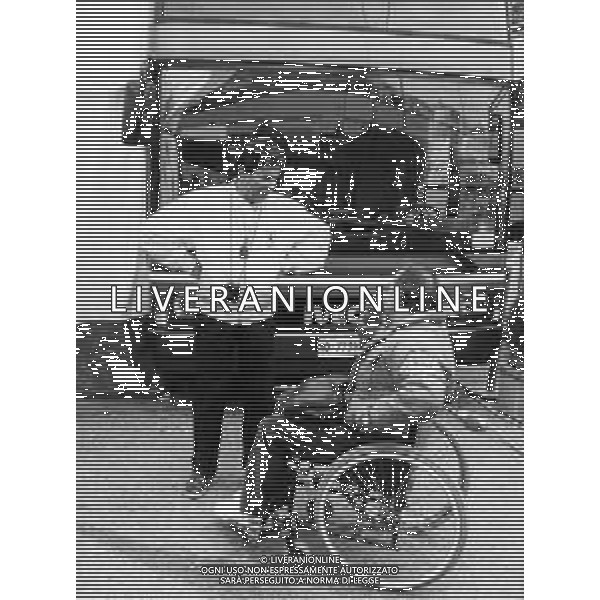 CESARE FIORIO, dirigente sportivo italiano - RETROSPETTIVA Nella foto con Clay Regazzoni nel 1989 ©ARCHIVIO / AGENZIA ALDO LIVERANI SAS