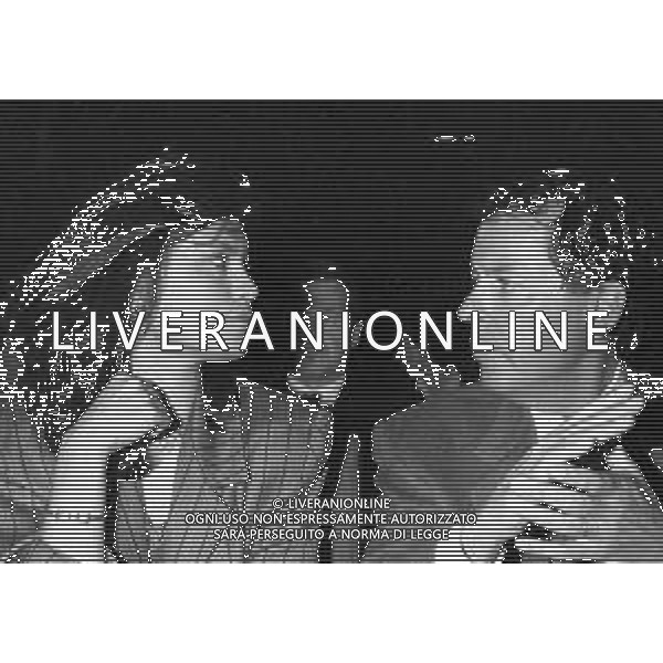 CESARE FIORIO, dirigente sportivo italiano - RETROSPETTIVA Nella foto nel 1990 con Marisa Masullo ©ARCHIVIO / AGENZIA ALDO LIVERANI SAS