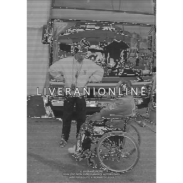 CESARE FIORIO, dirigente sportivo italiano - RETROSPETTIVA Nella foto con Clay Regazzoni nel 1989 ©ARCHIVIO / AGENZIA ALDO LIVERANI SAS