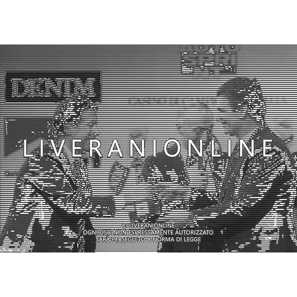 CESARE FIORIO, dirigente sportivo italiano - RETROSPETTIVA Nella foto nel 1987 con Gianfranco De Laurentiis e Renato Della Valle ©ARCHIVIO / AGENZIA ALDO LIVERANI SAS