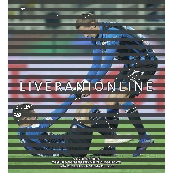 Coppa Italia TIM Cup 2018/2019 Quarti di Finale Bergamo - 30.01.2019 Atalanta-Juventus Nella Foto:Alejandro Papu Gomez - Timothy Castagne /Ph.Vitez-Ag. Aldo Liverani