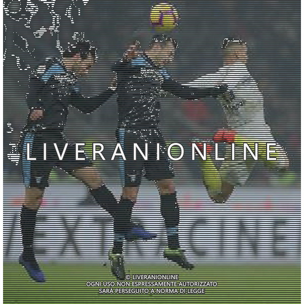 Coppa Italia TIM Cup 2018/2019 Quarti di Finale Milano - 31.01.2019 Inter-Lazio Nella Foto: marco parolo Stefan Radu e lautaro martinez /Ph.Vitez-Ag. Aldo Liverani