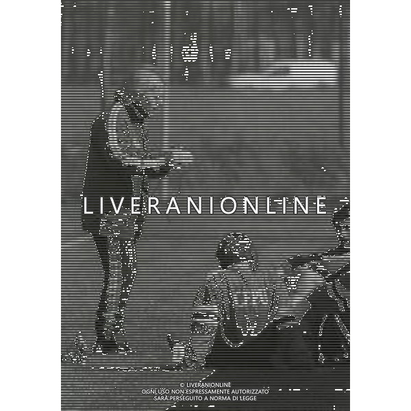 1997 PERUGIA CONFERENZA E PRIMO ALLENAMENTO NAVIO SCALA AL PERUGIA CALCIO NELLA FOTO NEVIO SCALA AG ALDO LIVERANI SAS