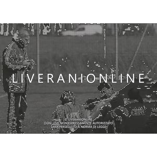 1997 PERUGIA CONFERENZA E PRIMO ALLENAMENTO NAVIO SCALA AL PERUGIA CALCIO NELLA FOTO NEVIO SCALA AG ALDO LIVERANI SAS